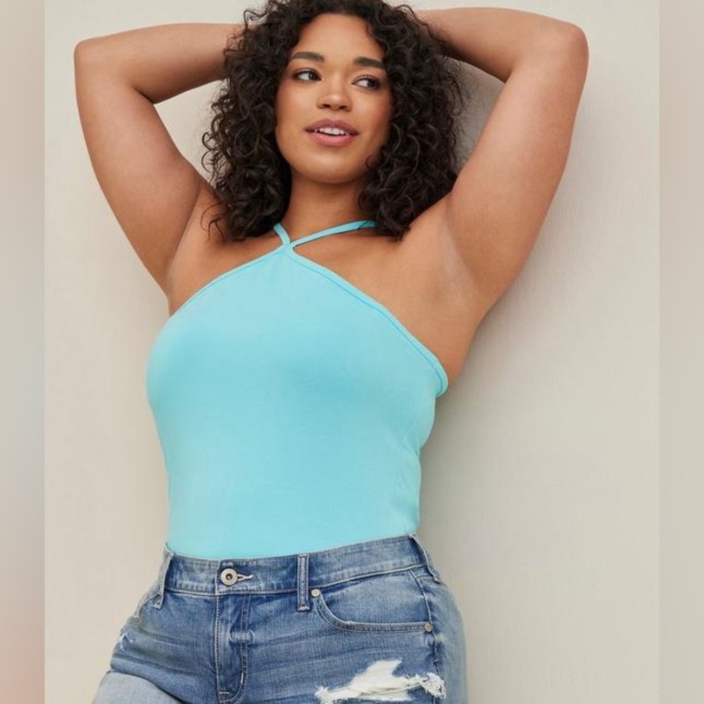 ✨NWT✨ Foxy High Neck Halter Top